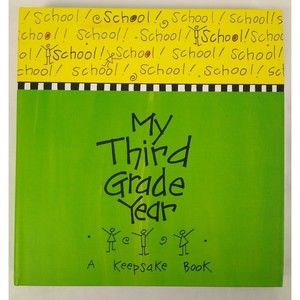 Elementary School Scrapbook My Third Grade Year A Keepsake Book Memory Book